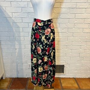 Vintage 90s y2k Button Front A-Line Skirt Womens S